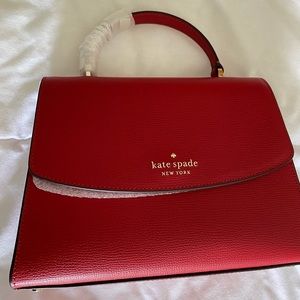 Red Darcy Satchel